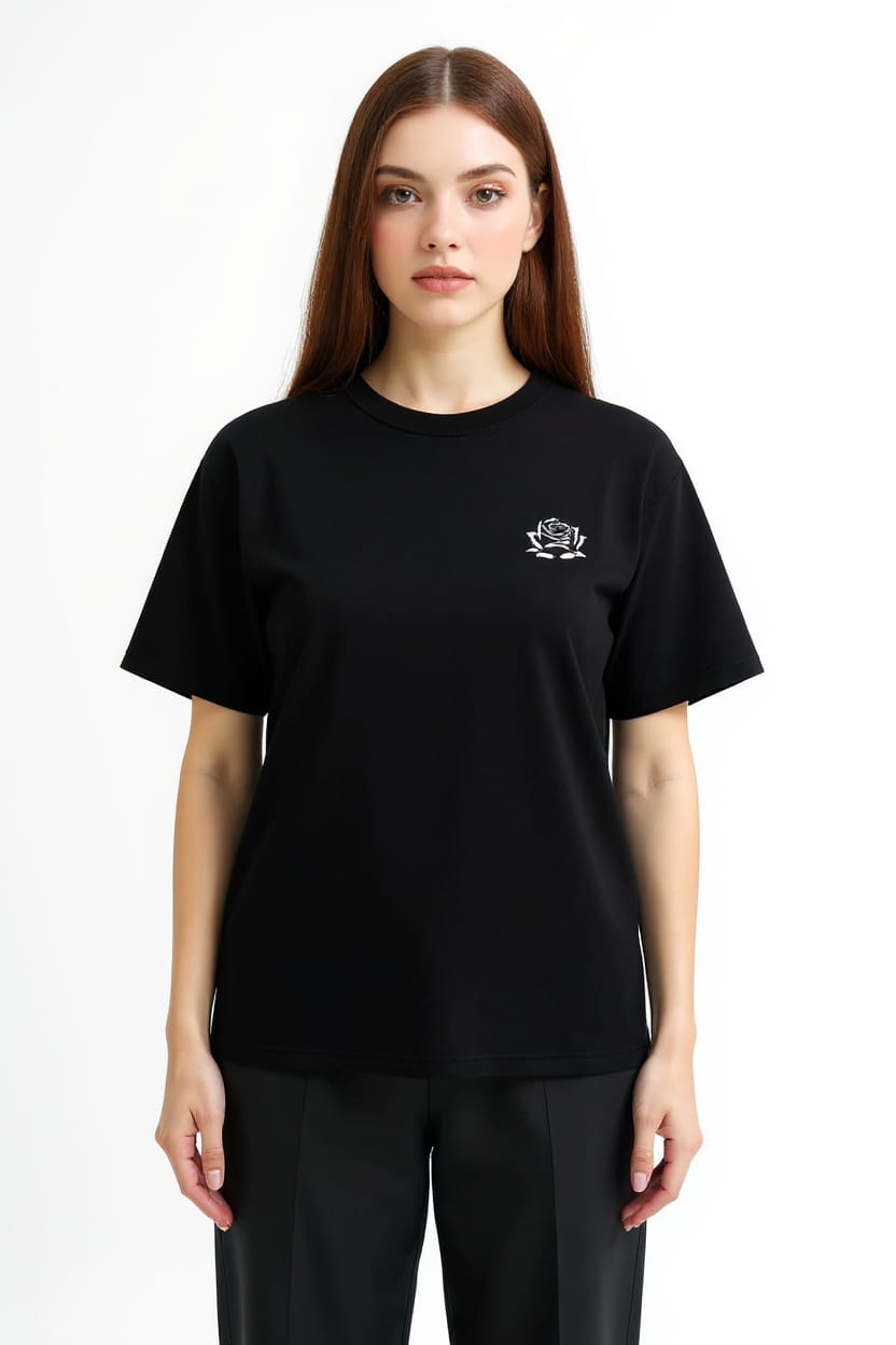 Yakuza Rose Oversized Tee - Image 4