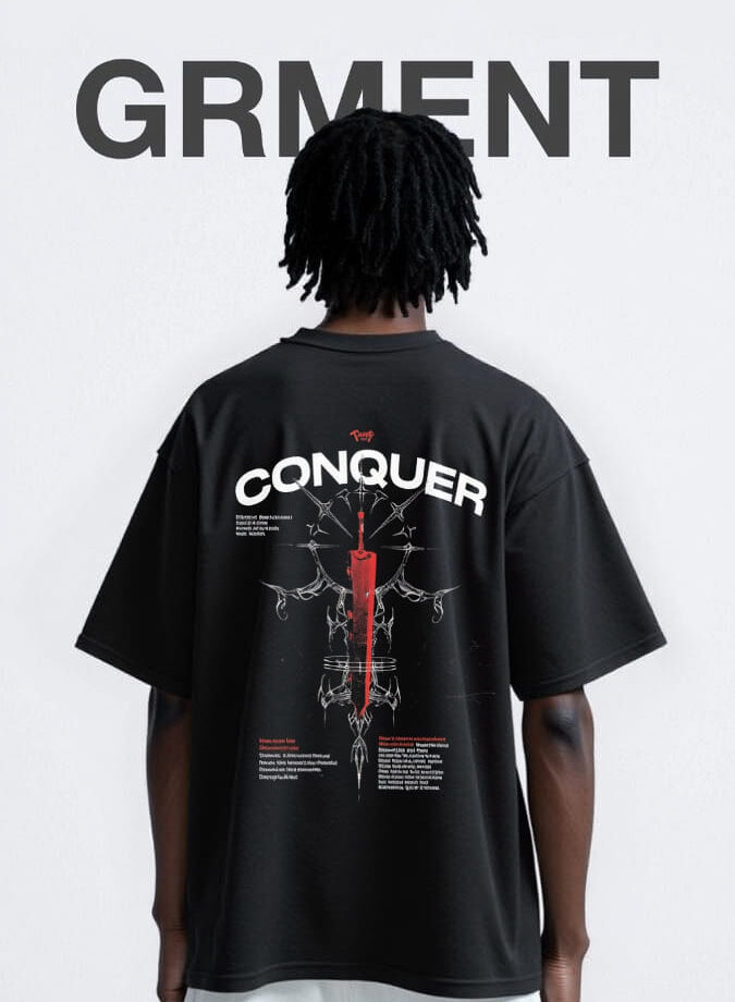 Berserk Conquer Oversized Tee