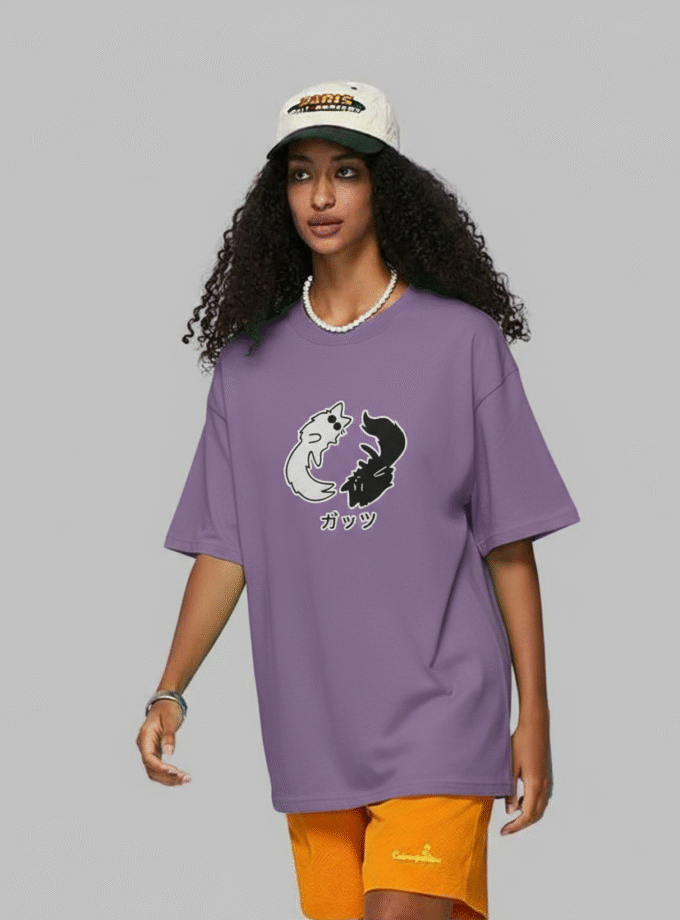 Gojo Yin & Yang Oversized Tee