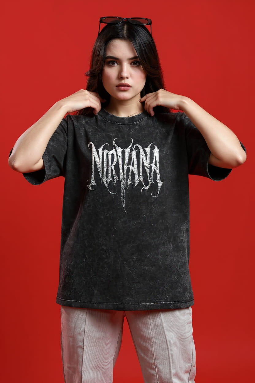 Nirvana Oversized Tee - Image 4