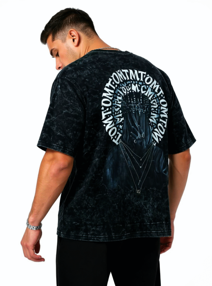 OMT Triple Chain Oversized Tee