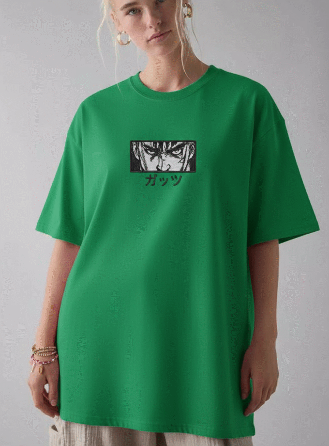 Berserk Guts Eyes Oversized Tee