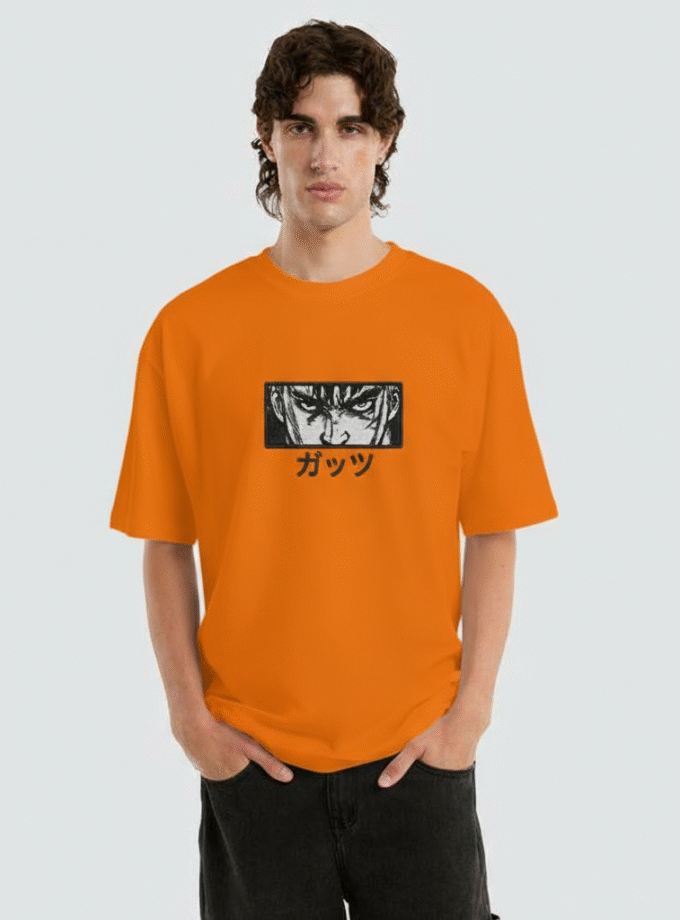 Berserk Guts Eyes Oversized Tee