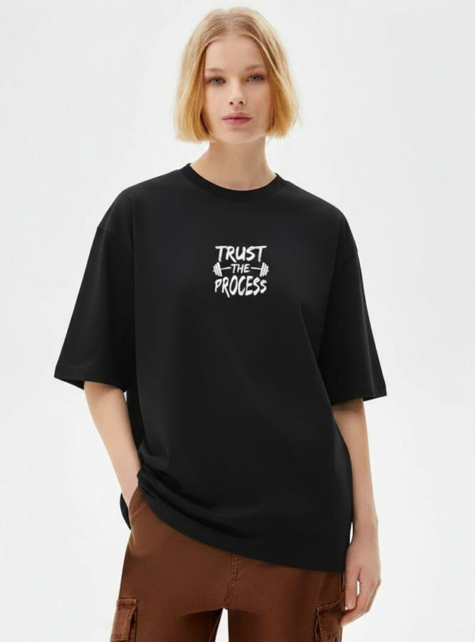 Trust The Process Oversized Tee