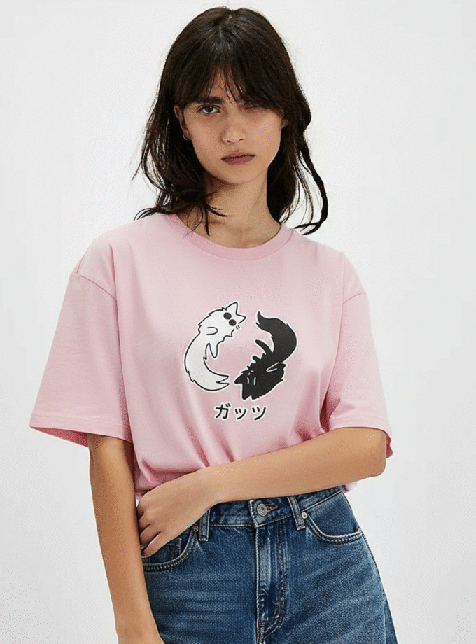 Gojo Yin & Yang Oversized Tee