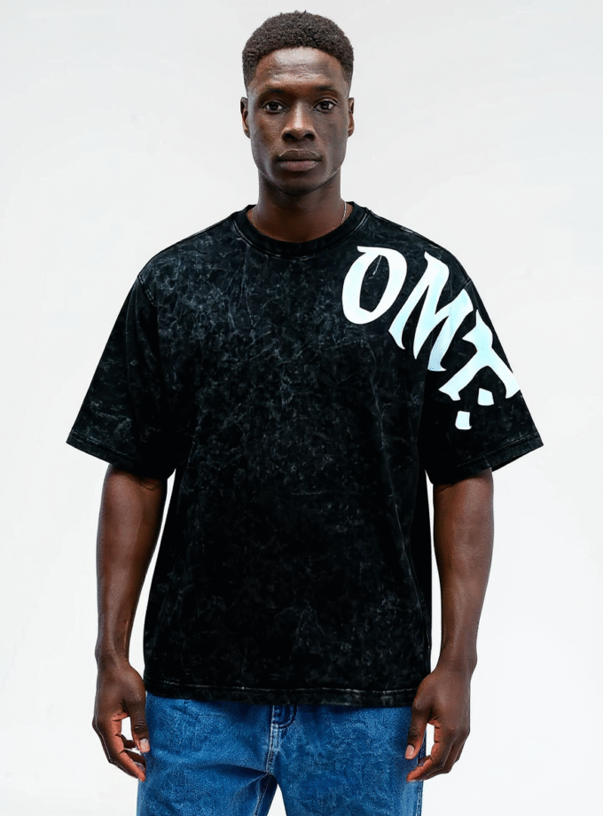 OMT Triple Chain Oversized Tee