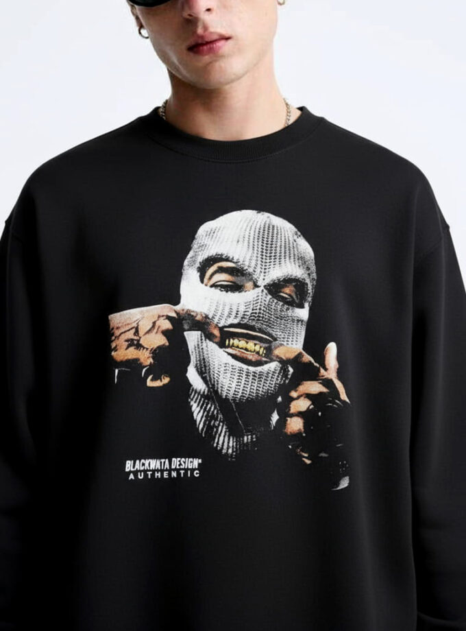 Ski Mask Grills Sweatshirt