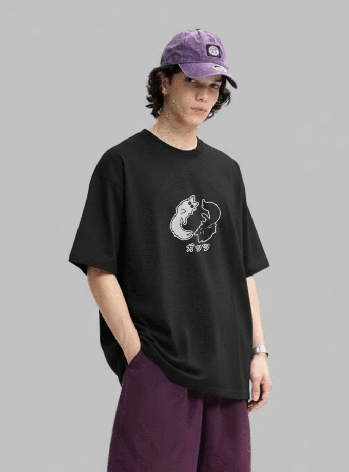 Gojo Yin & Yang Oversized Tee