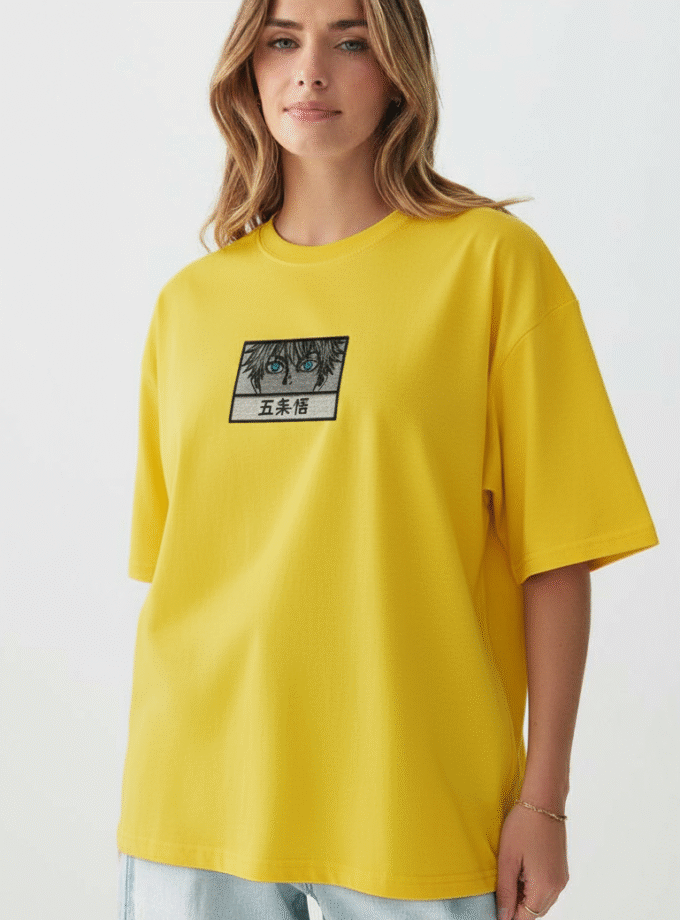 Gojo Saturo Oversized Tee