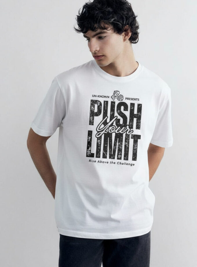 Push Your Limit Oversized Tee